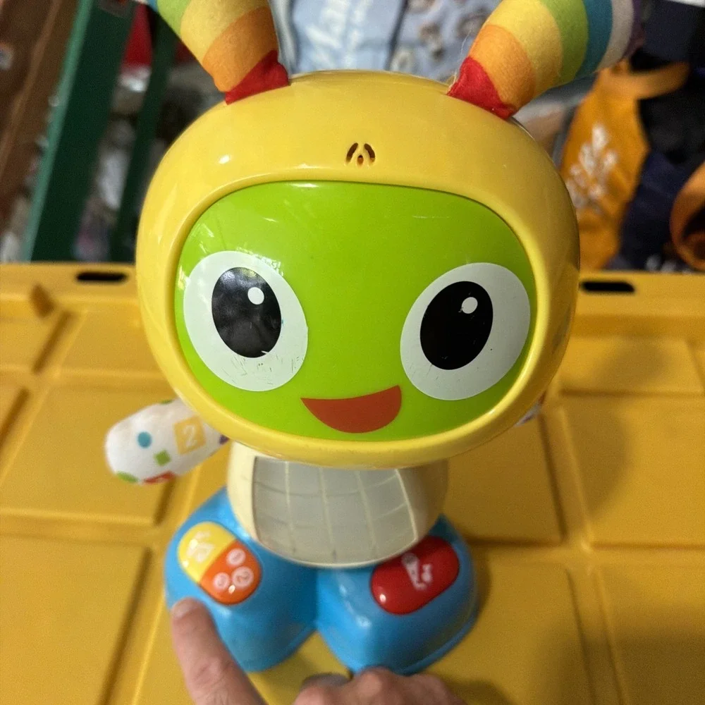 Fisher Price Bright Beats Dance & Move Beatbox Dancing Robot 2015 Lights Sound